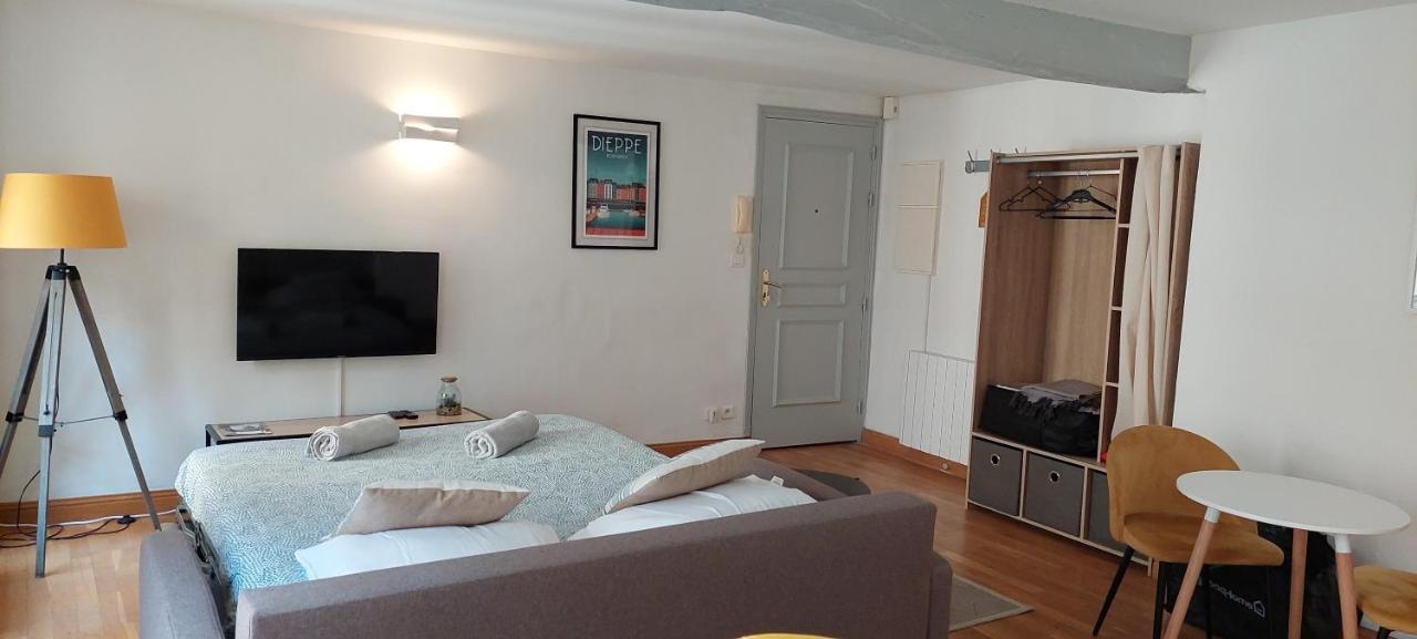 Apartament Beau Studio Cosy Calme En Face Du Port Sur Le Quai Dieppe Zewnętrze zdjęcie