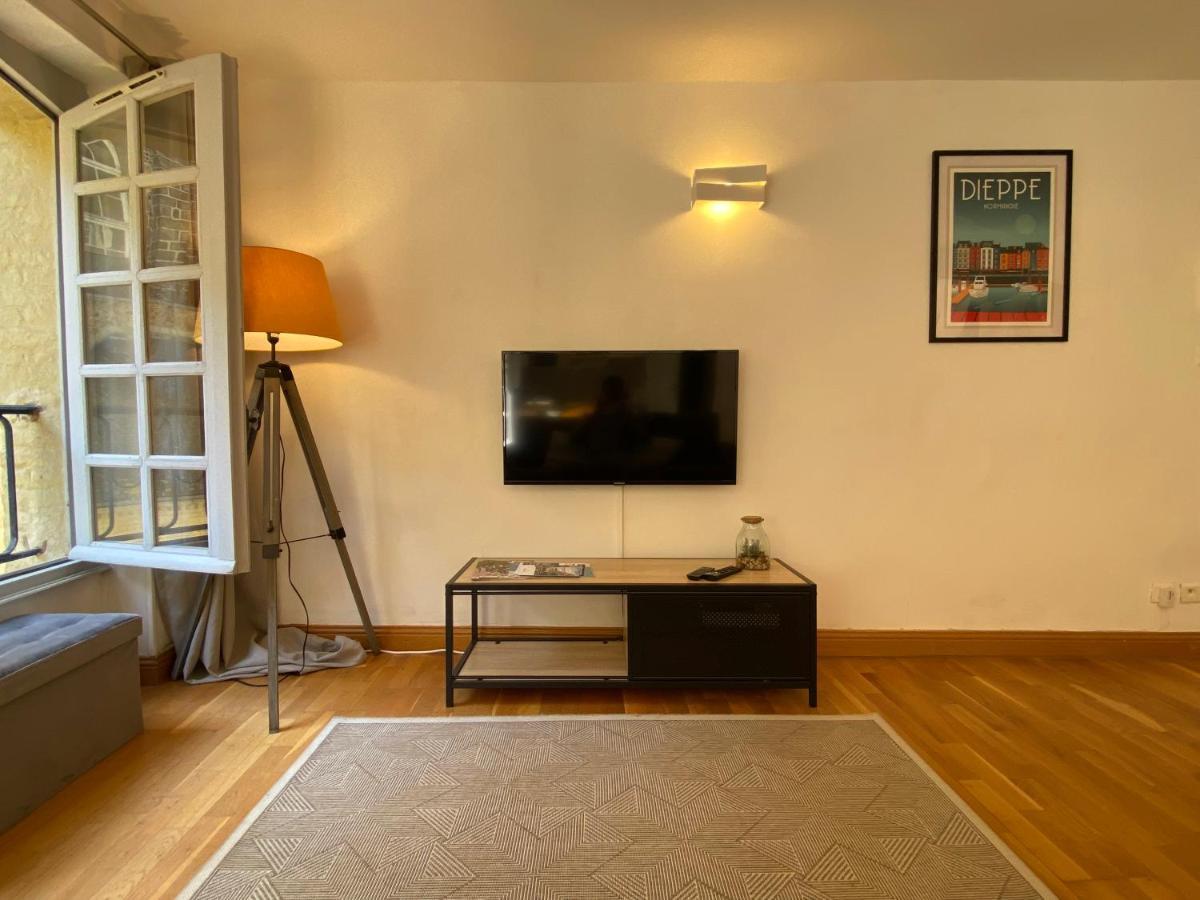 Apartament Beau Studio Cosy Calme En Face Du Port Sur Le Quai Dieppe Zewnętrze zdjęcie